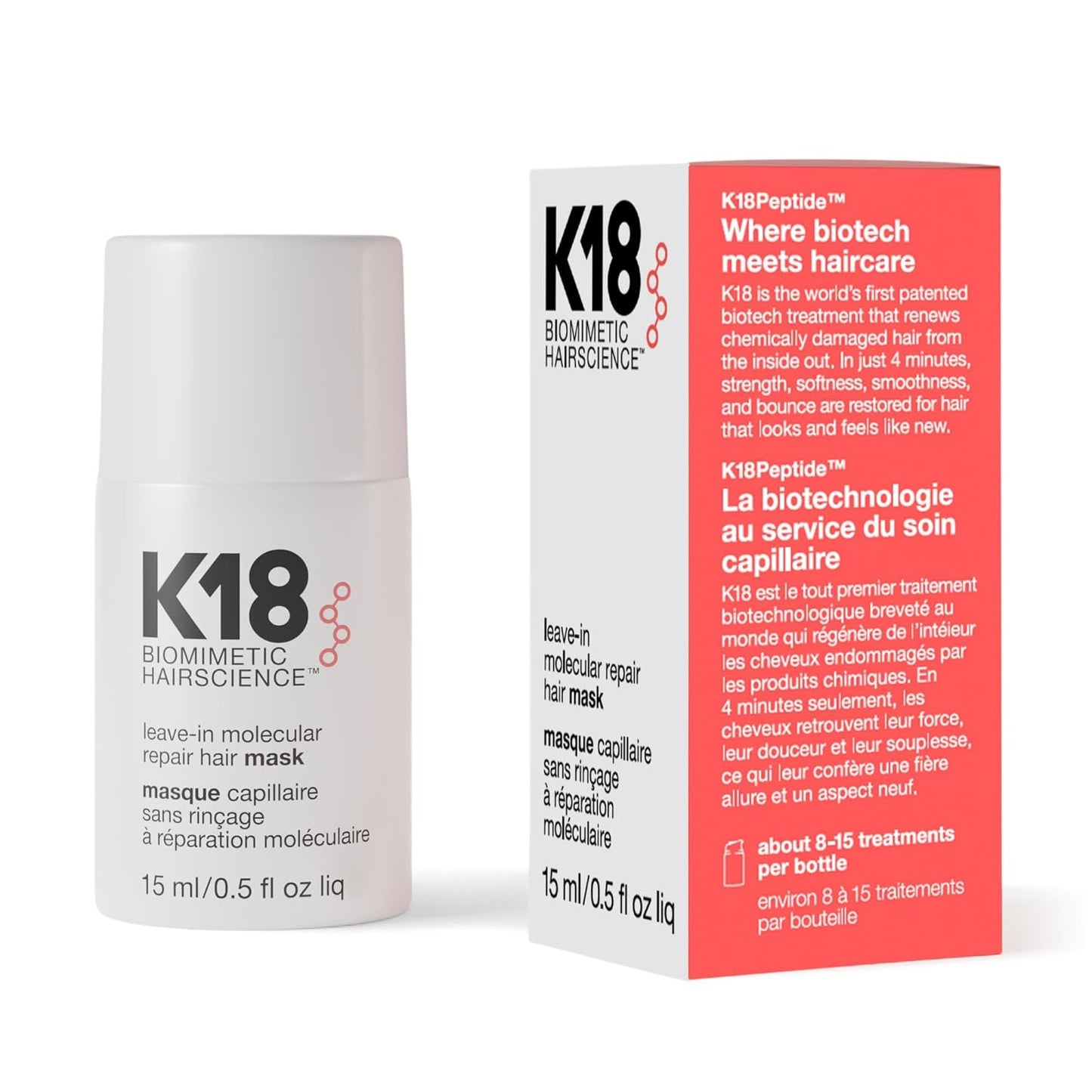 full-size leave-in molecular repair hair mask