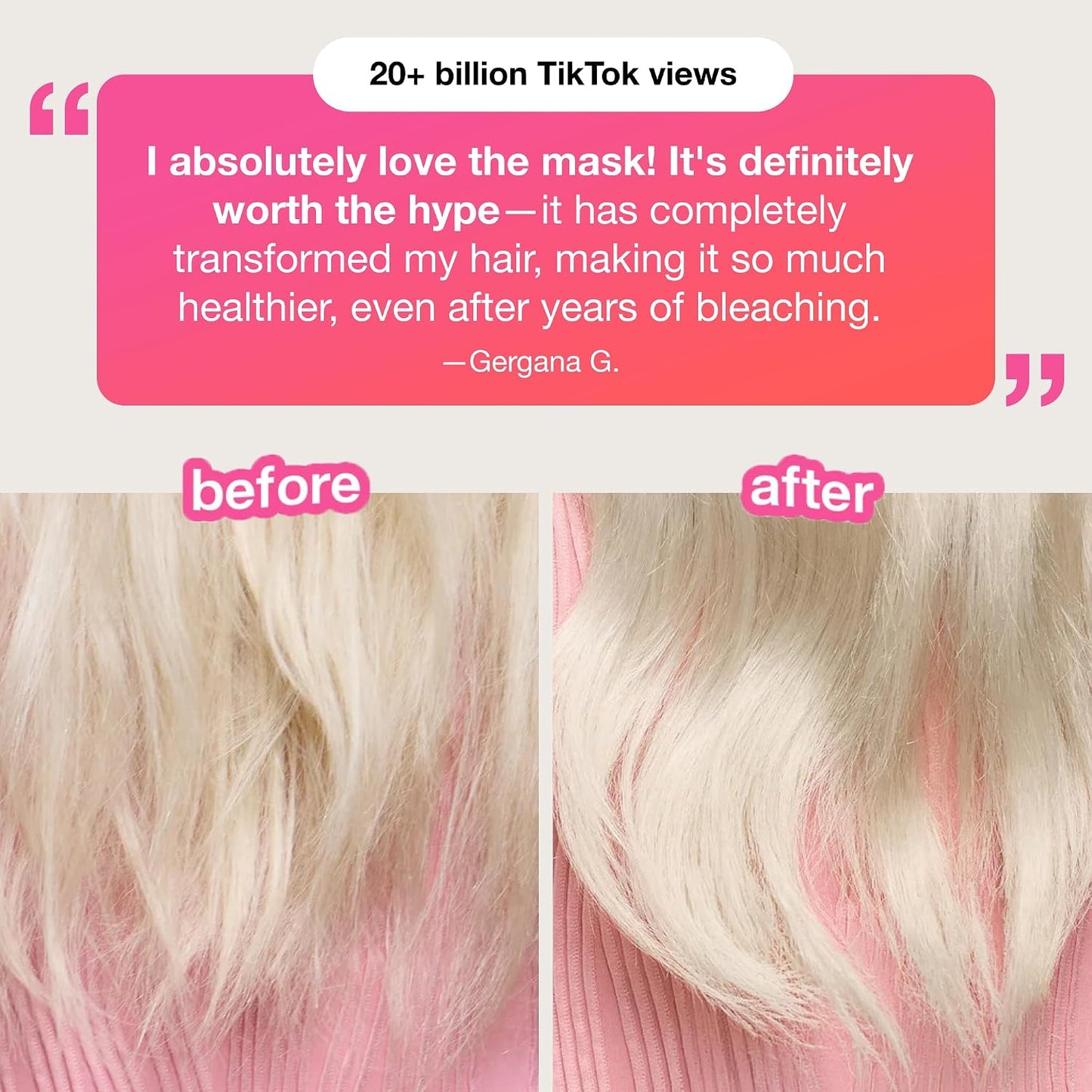 full-size leave-in molecular repair hair mask